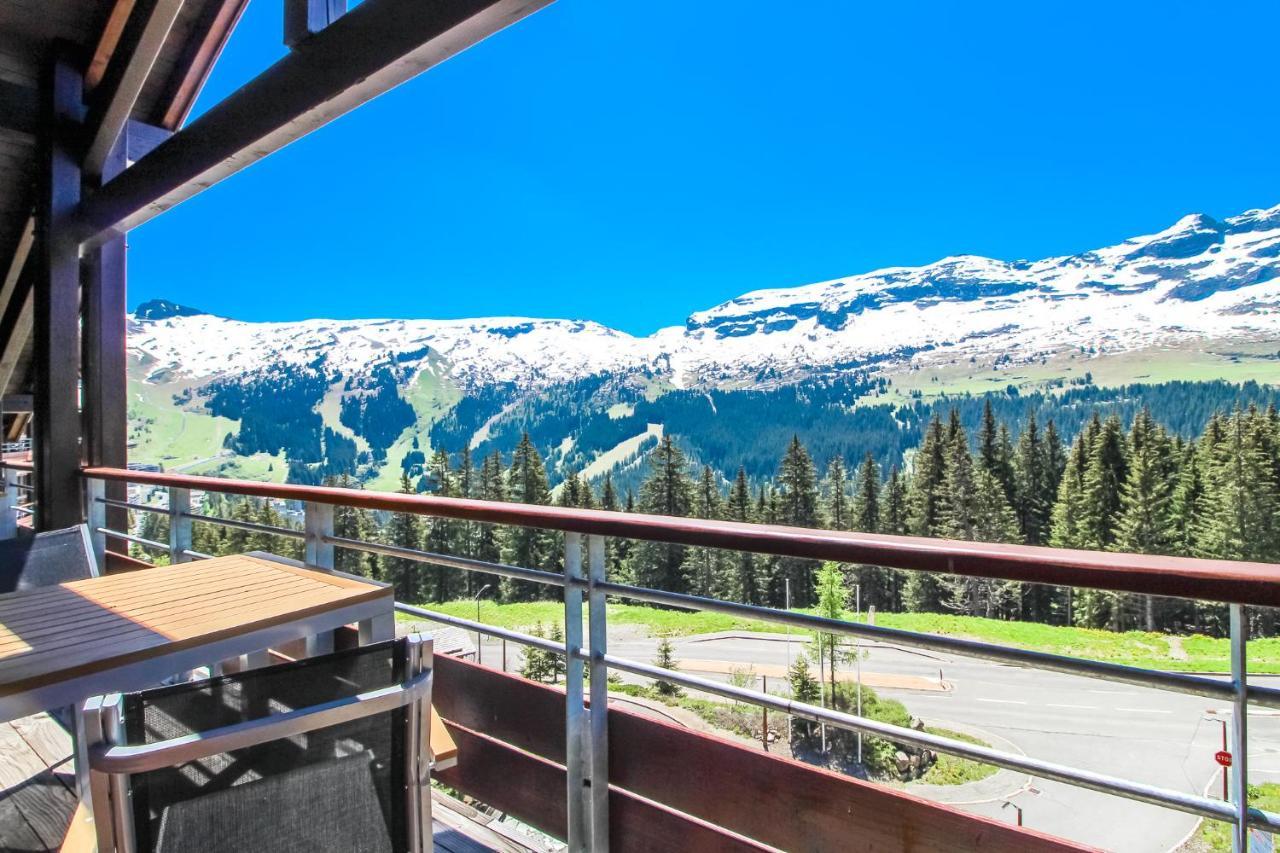 Private Penthouse 2-Bed Apartment, Ski In And Out In 5* Flaine Residence Zewnętrze zdjęcie
