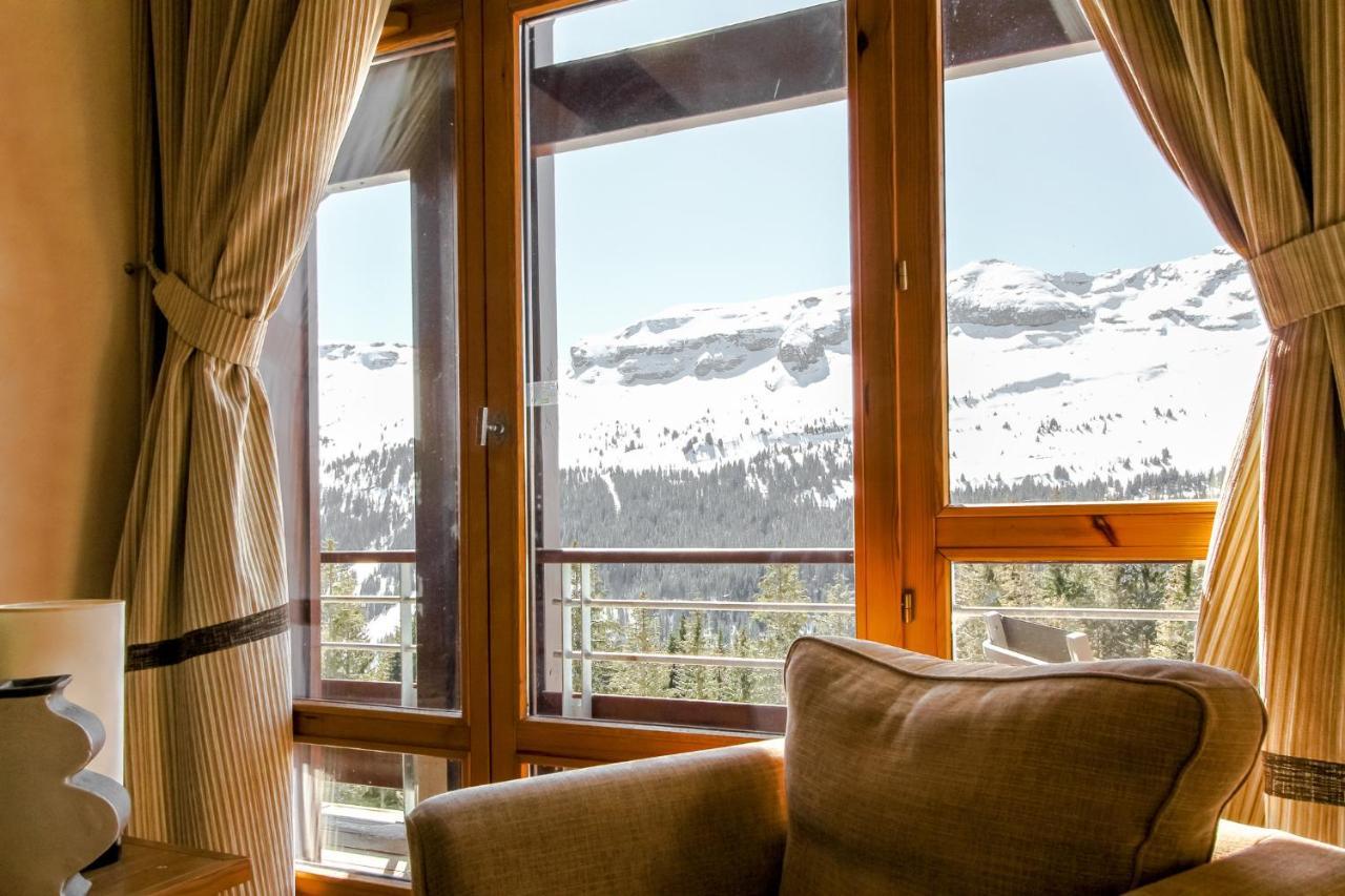 Private Penthouse 2-Bed Apartment, Ski In And Out In 5* Flaine Residence Zewnętrze zdjęcie