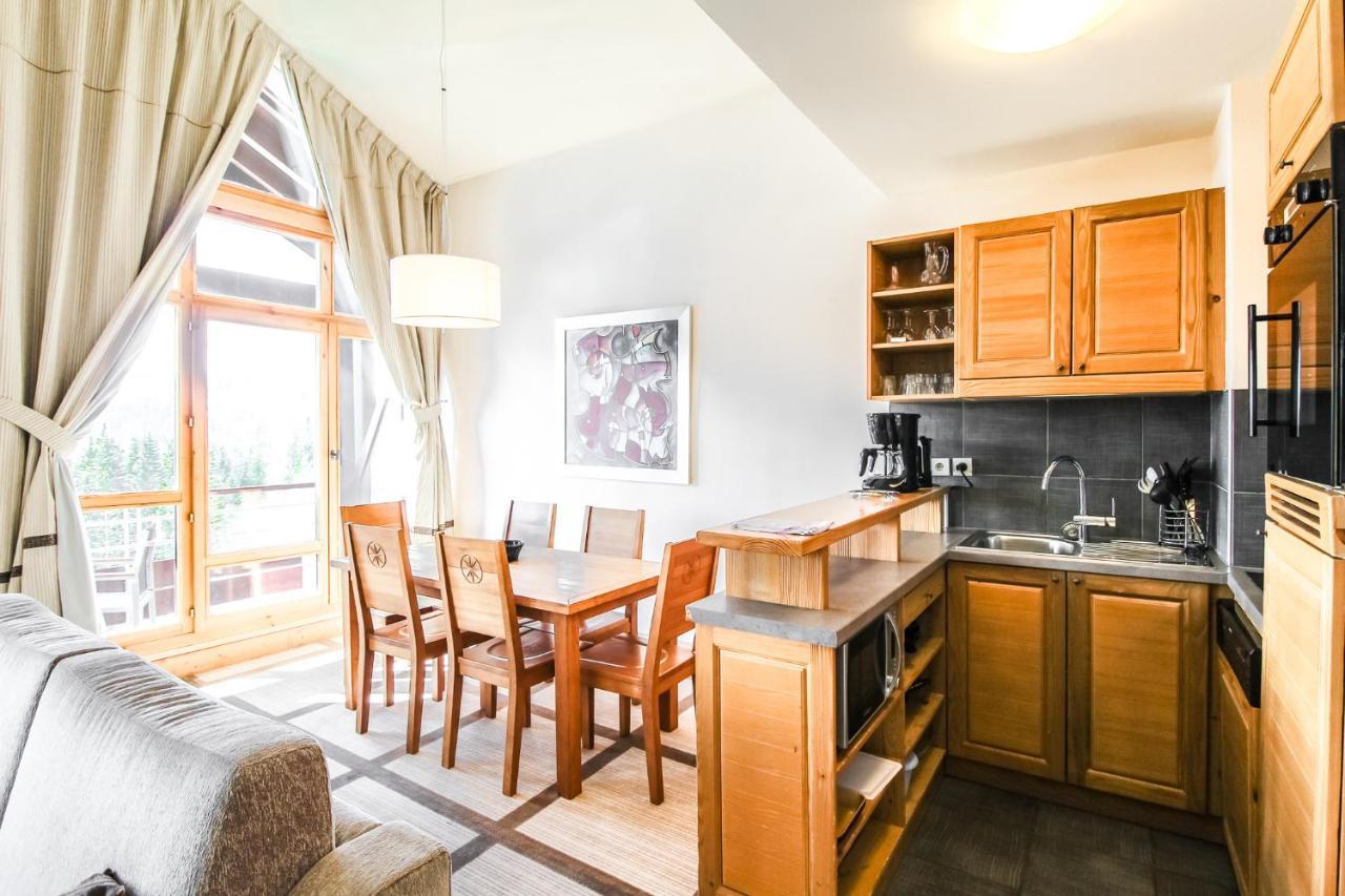 Private Penthouse 2-Bed Apartment, Ski In And Out In 5* Flaine Residence Zewnętrze zdjęcie