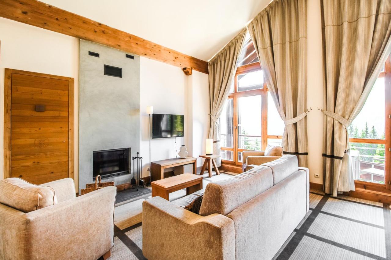 Private Penthouse 2-Bed Apartment, Ski In And Out In 5* Flaine Residence Zewnętrze zdjęcie