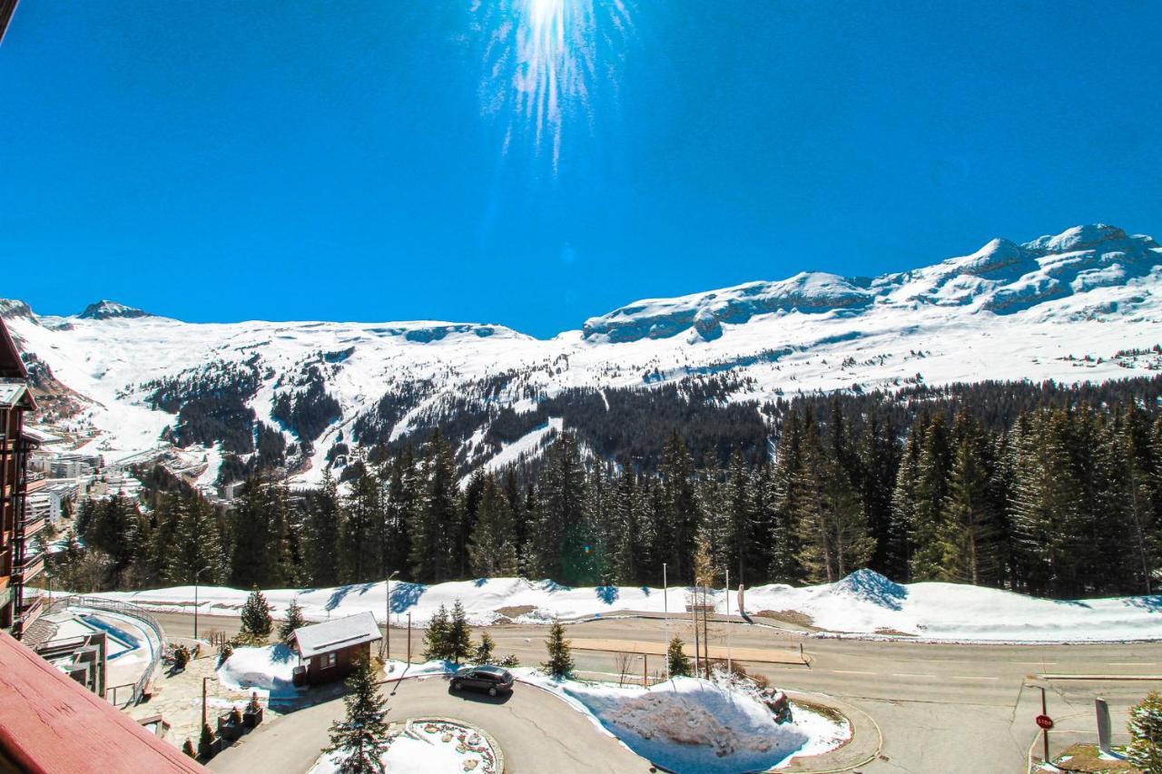 Private Penthouse 2-Bed Apartment, Ski In And Out In 5* Flaine Residence Zewnętrze zdjęcie
